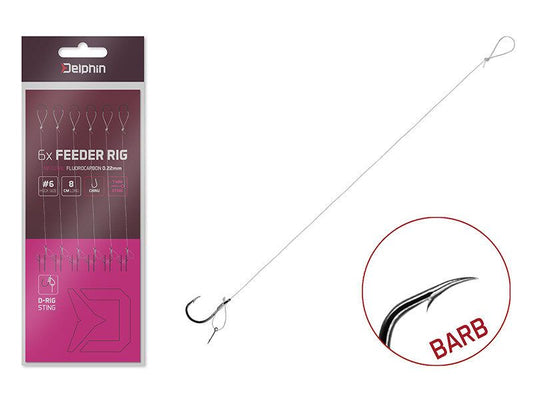 Delphin Rig FLR D-rig / 6pcs