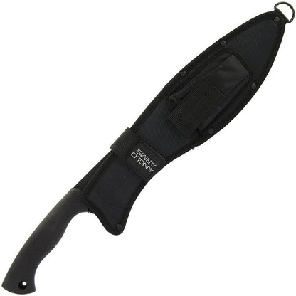 Anglo Arms Kukri stila 50cm melna mačete ar gumijas rokturi