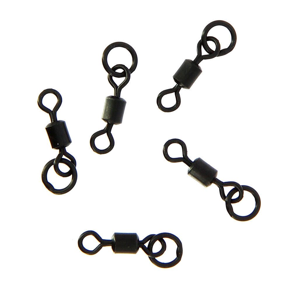 NGT ROLLING RING SWIVEL / MATT BLACK , 8. izmērs