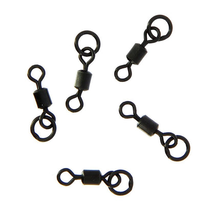 NGT ROLLING RING SWIVEL / MATT BLACK , 8. izmērs