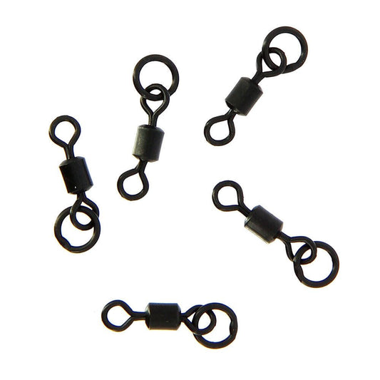 NGT ROLLING RING SWIVEL / MATT BLACK , 8. izmērs
