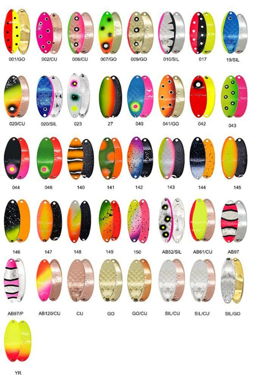 Top1 Spožo Taimiņu šūpiņš Akara - 18g ar āķi spožajiem