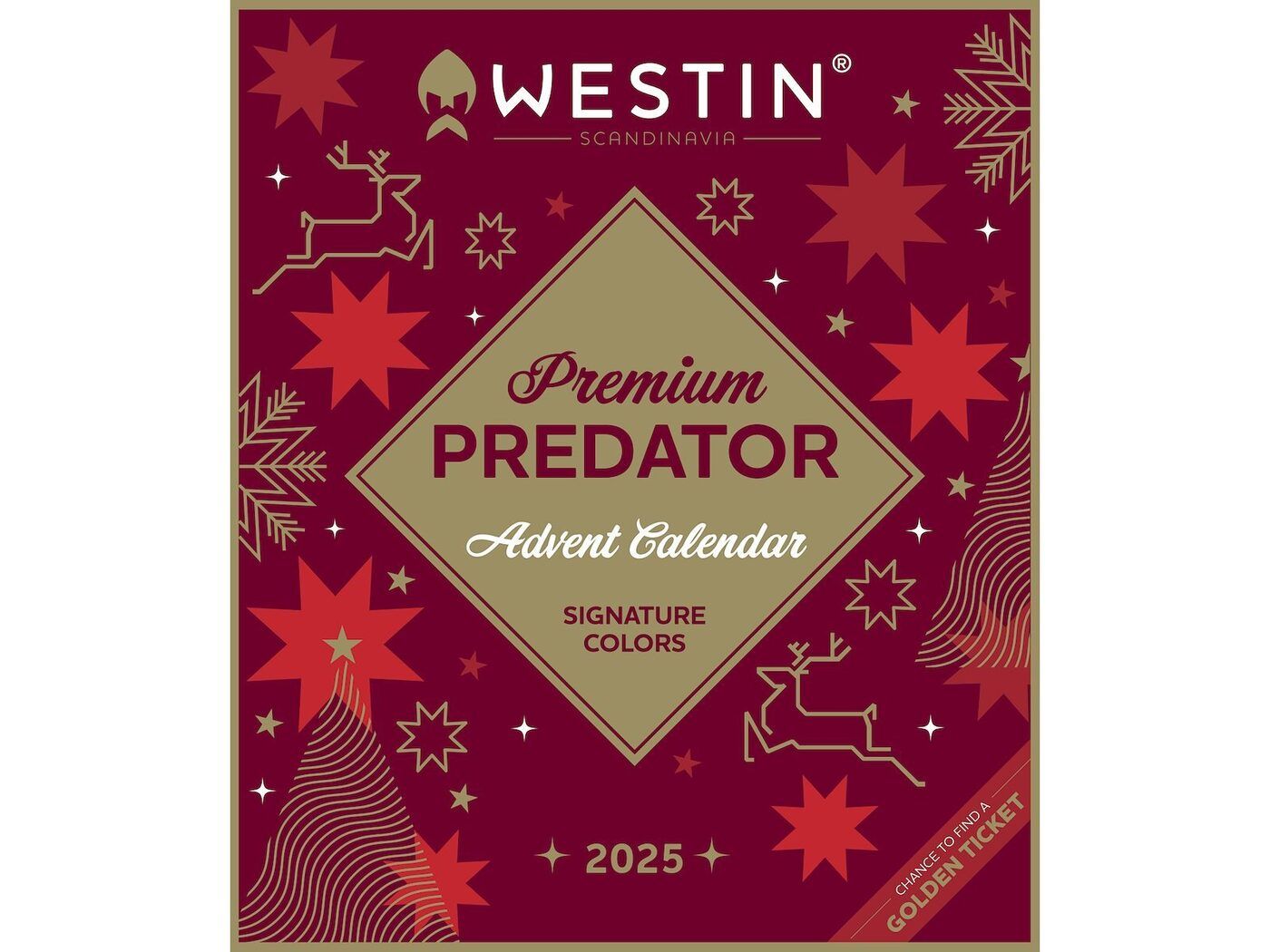 Westin 2025 Premium Predator Advent Calendar(Westin plēsīgo zivju adventes kalendārs)