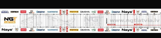 NGT mērlente zivju mērīšanai