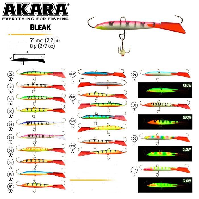 Balansieris Akara Bleak 55 - 66 - 66