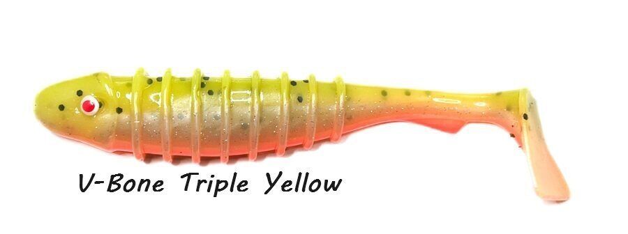 Silikona māneklis OSHELure VBone 18cm (65gr)