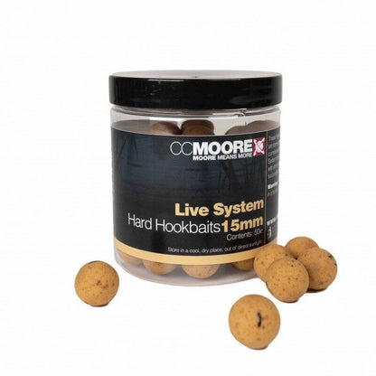 CCMoore Hard hookbaits, cietās mata ēsmas Live Systems, Odyssey un Pacific Tuna