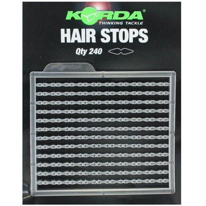 KORDA Bait stops Hair Stops, Stoperi ēsmai uz mata