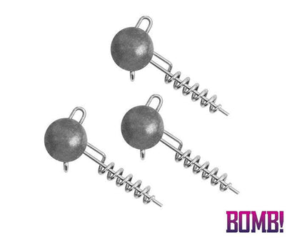 Delphin BOMB! Twisto JIGER 3pcs/ Delphin skrūves ar svinu 5g-30g