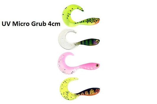 FOX RAGE ULTRA UV MICRO LURES, Mikro gumijas mānekļi ar UV - 8gab komplekts