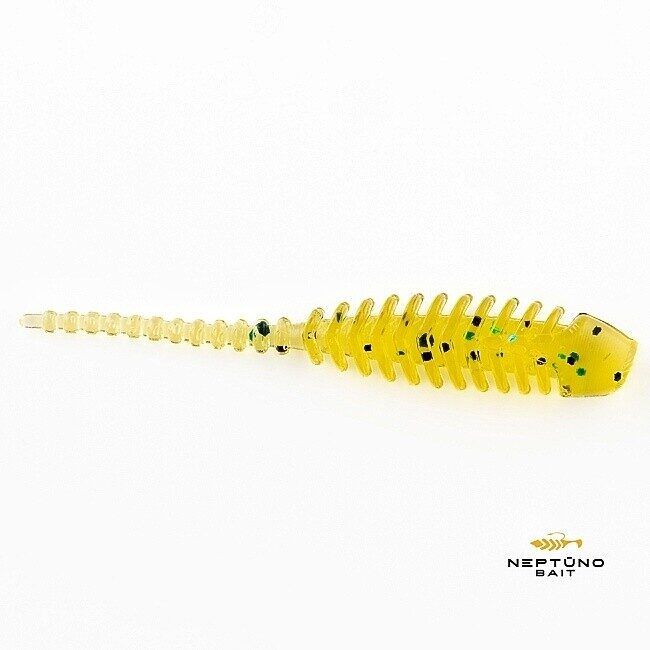NEPTUNO BAIT Pupa 1.2" nano jig, nano džiga gumijas visa veida zivju makšķerēšanai