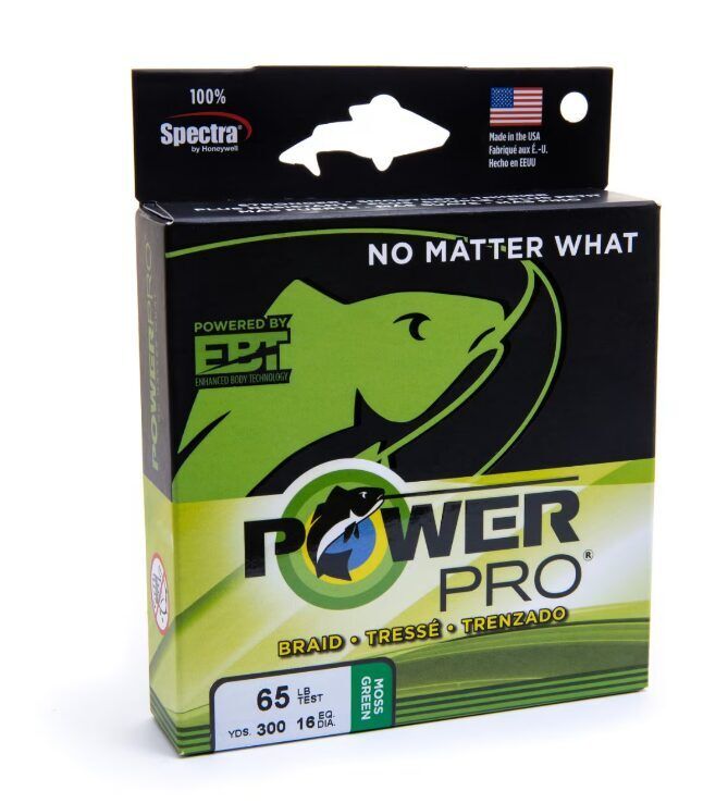 Aukla PowerPro 135m Moss Green