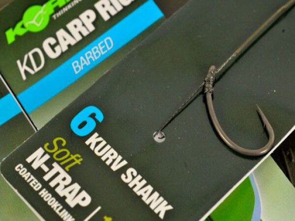 KORDA KD rigs, gatavās karpu pavadiņas 20LB