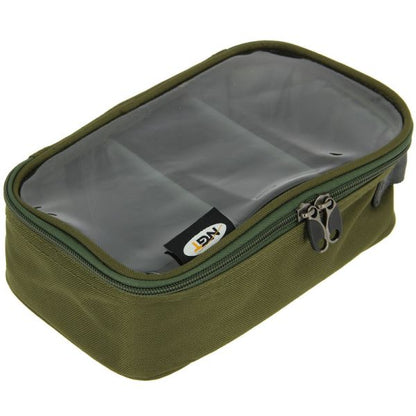 NGT 3 Way 'Clear Top' Deluxe Lead Bag , Svinu somiņa Clear top