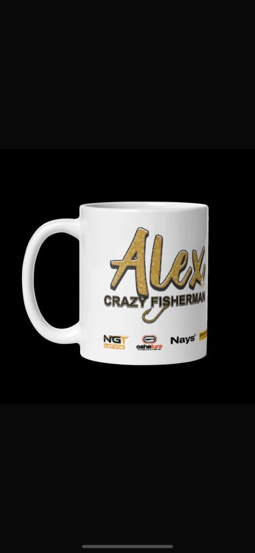 Alex Crazy Fisherman krūze tikai uzvaras dāvana (ALEXCRAZYFISHERMAN LIMITED EDITION)