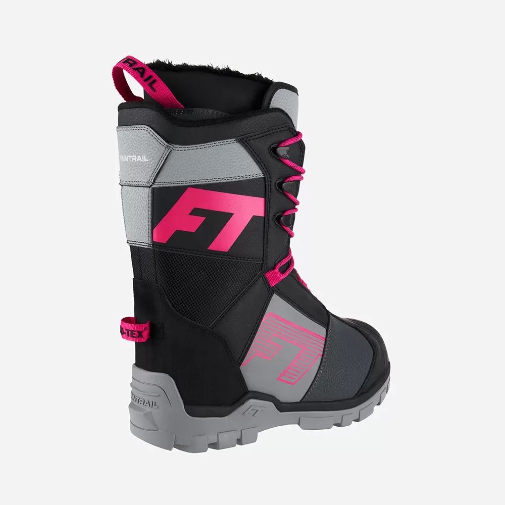 Sieviešu sniega motociklu zābaki FINNTRAIL BLIZZARD GRAPHITEPINK 5226