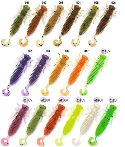 Silikona Mānekļi Fanatik Larva Lux, 2'', 5 cm