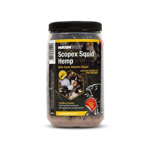 NASH-SCOPEX SQUID HEMP, Scopex kalmāra kaņepe - 500ml/2,5L 2,5L