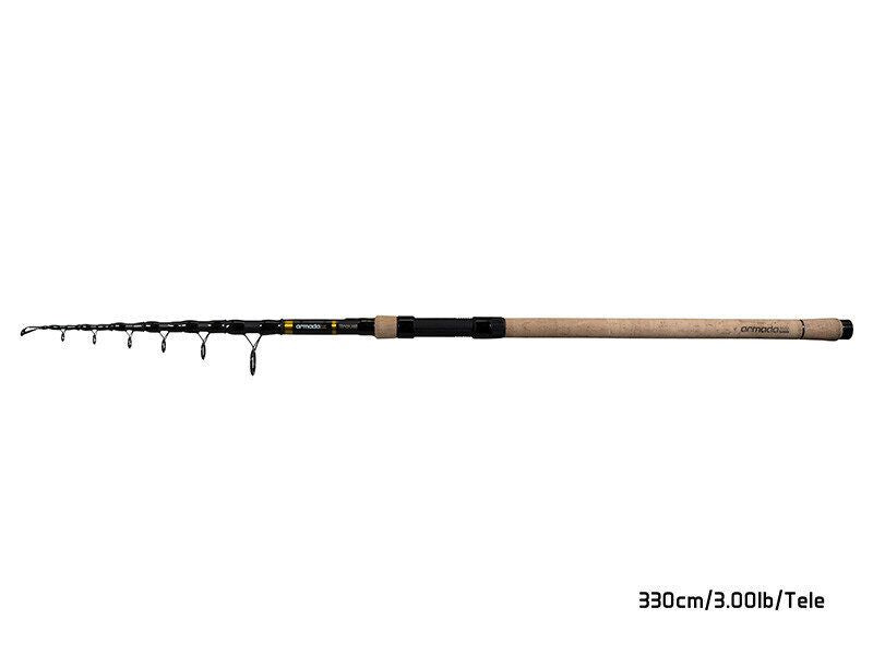 Telescopic Rod Delphin ARMADA NX TRAVEL BlackWay Cork 330cm/3.00lbs