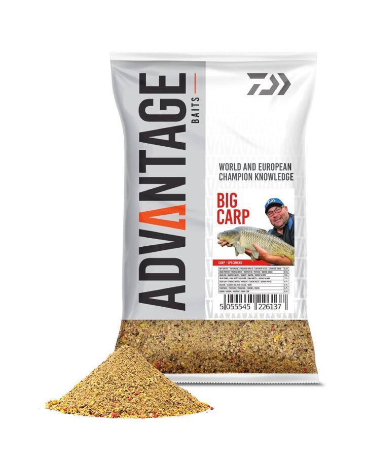 DAIWA Big Carp groundbait, Malta barība lielām karpām 1kg