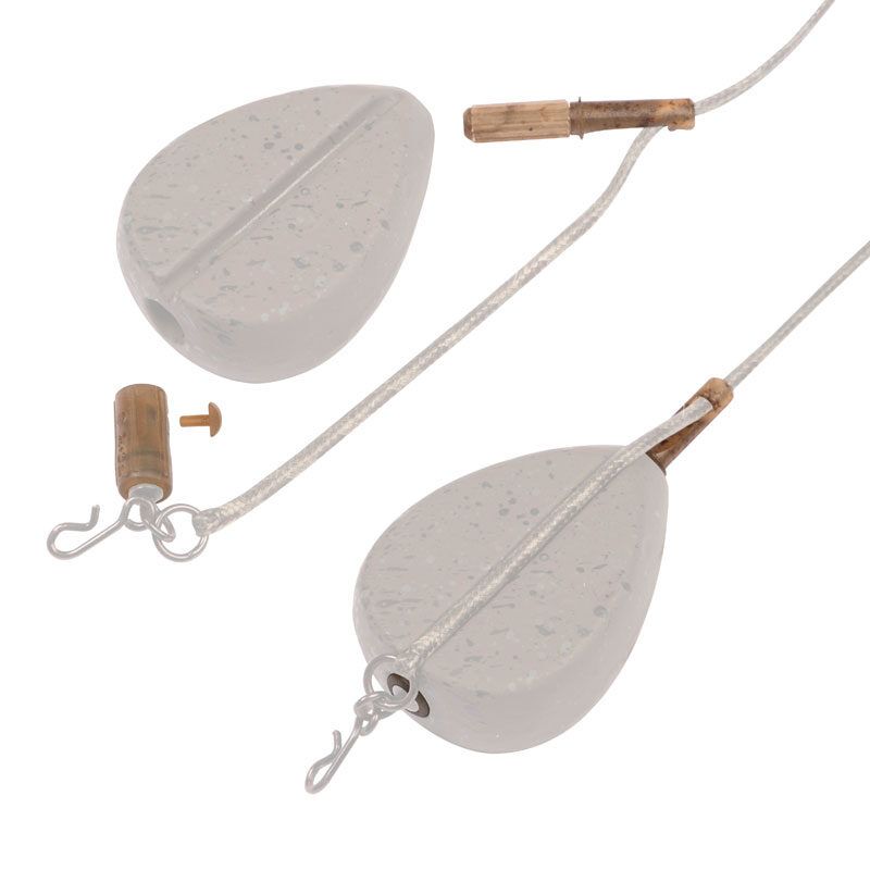 FOX EDGES CAMO INLINE LEAD DROP OFF KITS, Drop off klipšu kpmplekts