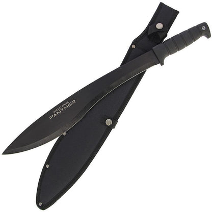 Anglo Arms Machete Panther - 22"/55cm, Kukri stila mačete ar gumijotu rokturi