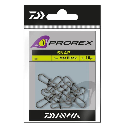 Daiwa Prorex Snap Swivel / Karabīnes pavadiņām , 3 izmēri