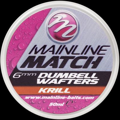 MAINLINE MATCH DUMBELL WAFTERS Red Krill, Vafteri sarkanais krils- dažādi izmēri