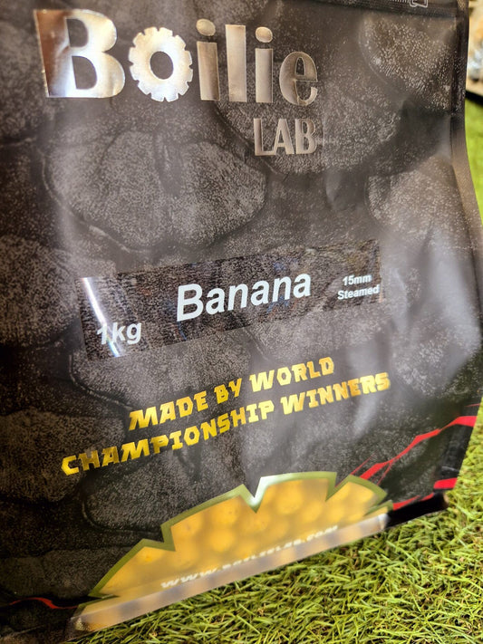 Pasaules čempionu boilas BoilieLab / BoilasLV Banana 15mm / 1kg