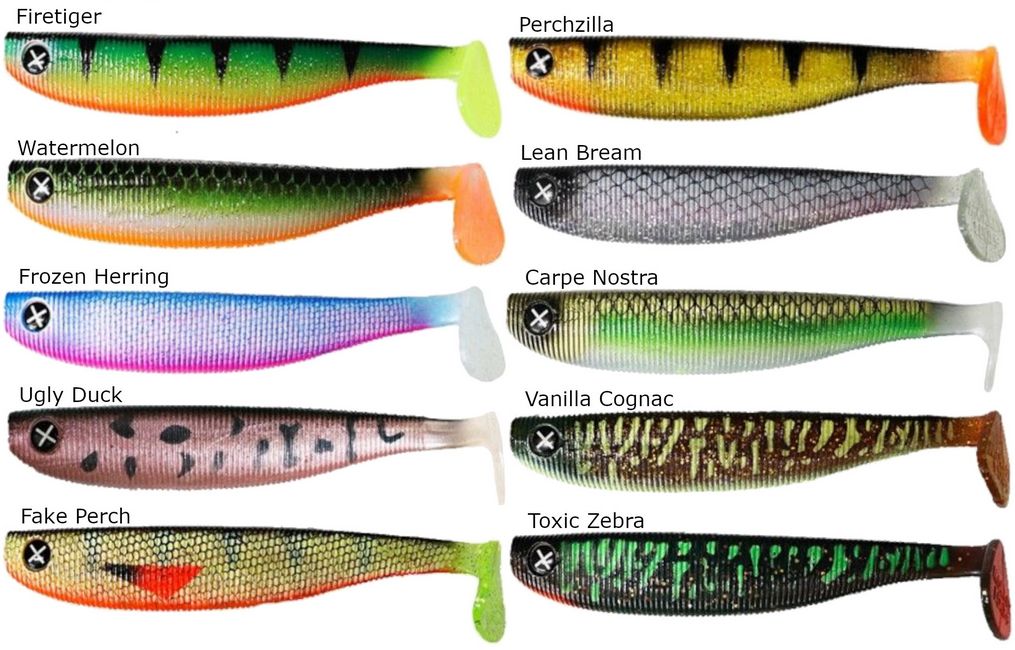 Monkey Lures Fat Lui 18cm, 7” 45g , Gumijas mānekļi - 1gb