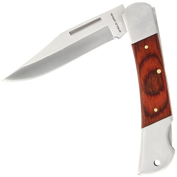 Anglo Arms Classic Pakkawood Lockback Knife, Klasisks Pakkawood atveramais nazis