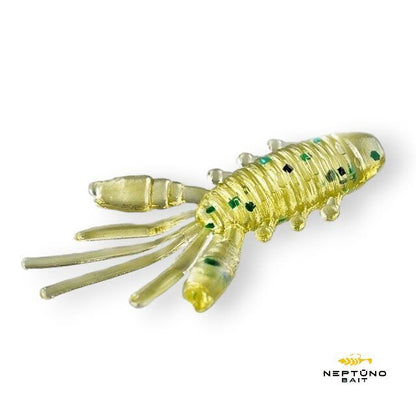 NEPTUNO BAIT Super Bug 1.1" nano jig, nano džiga gumijas visa veida zivju makšķerēšanai