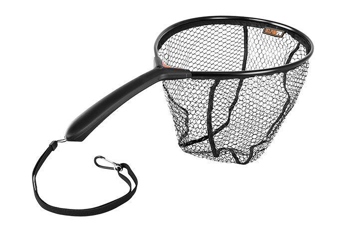 Delphin uztveramais tīkls SPIN-R rubberized / Landing net Delphin SPIN-R rubberized