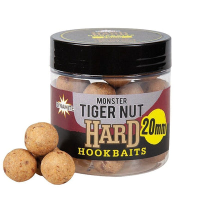 Dynamite Monster Tiger Nut Hard Hookbaits Cietās Boilas un Dumbeli - 14/15mm un 20mm