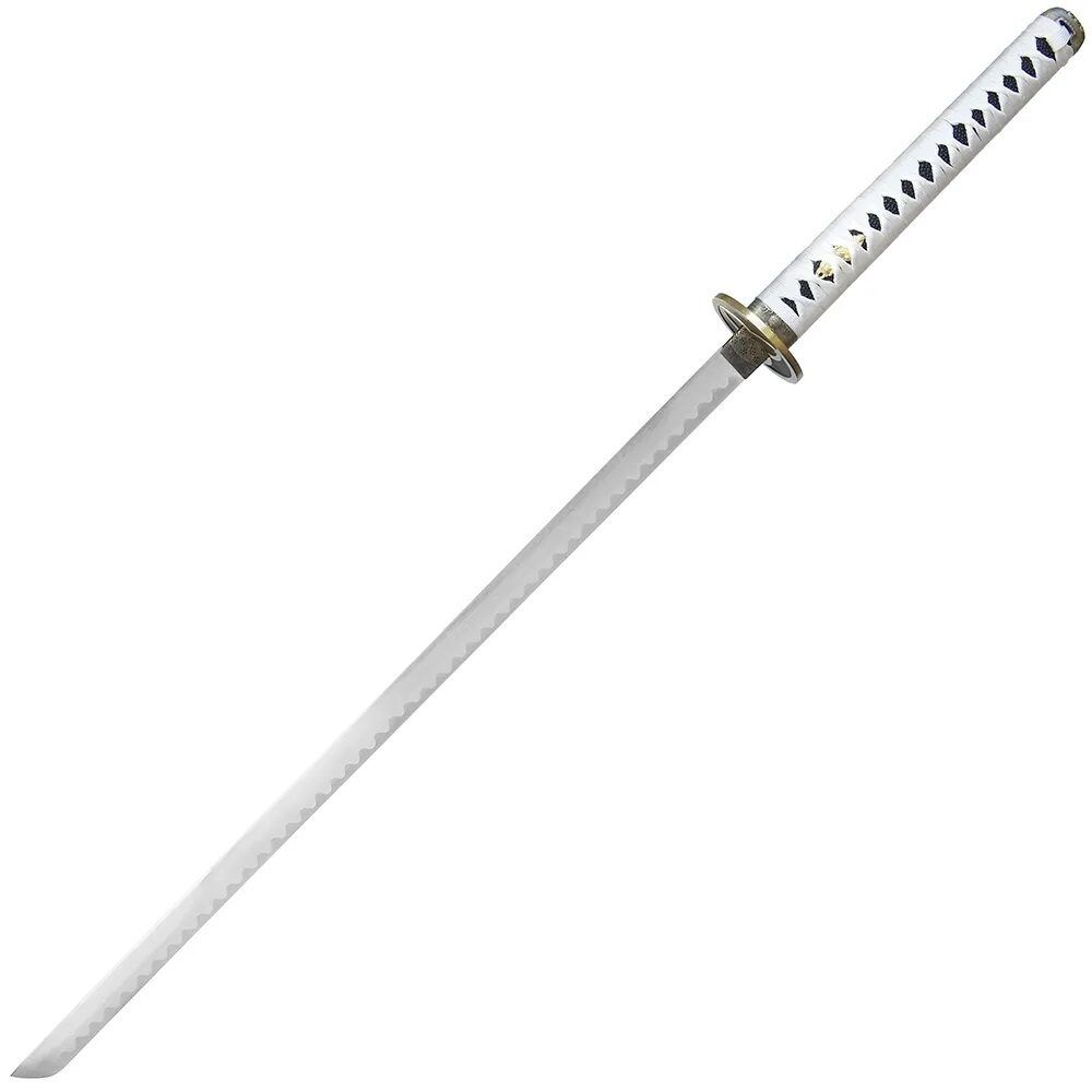 Faux Leather Straight Sword Set , Tērauda Zobena replika no filmas Walking Dead