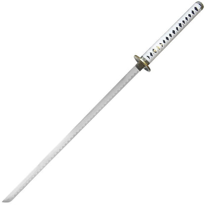 Faux Leather Straight Sword Set , Tērauda Zobena replika no filmas Walking Dead