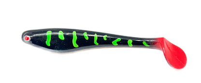 OSHELure Pike Hunter ZIP 12cm 20gr / Līdaku gumijas mānekļi no Latvijas