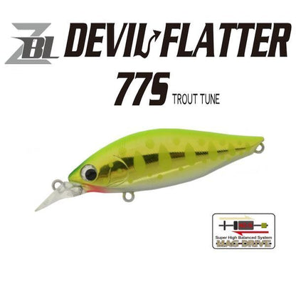 Vobleris ZipBaits ZBL Devil Flatter Trout Tune