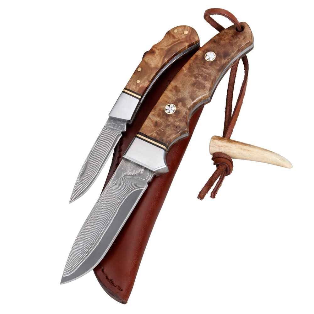 DAMASCUS medību un atlokāmā naža komlekts no PARFORCE dāvanu iepakojumā