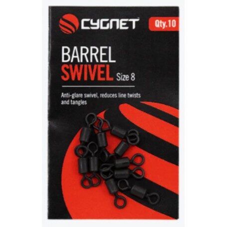 CYGNET BARREL SWIVEL - SIZE 8, Mucas formas griezulis - 8.izmērs