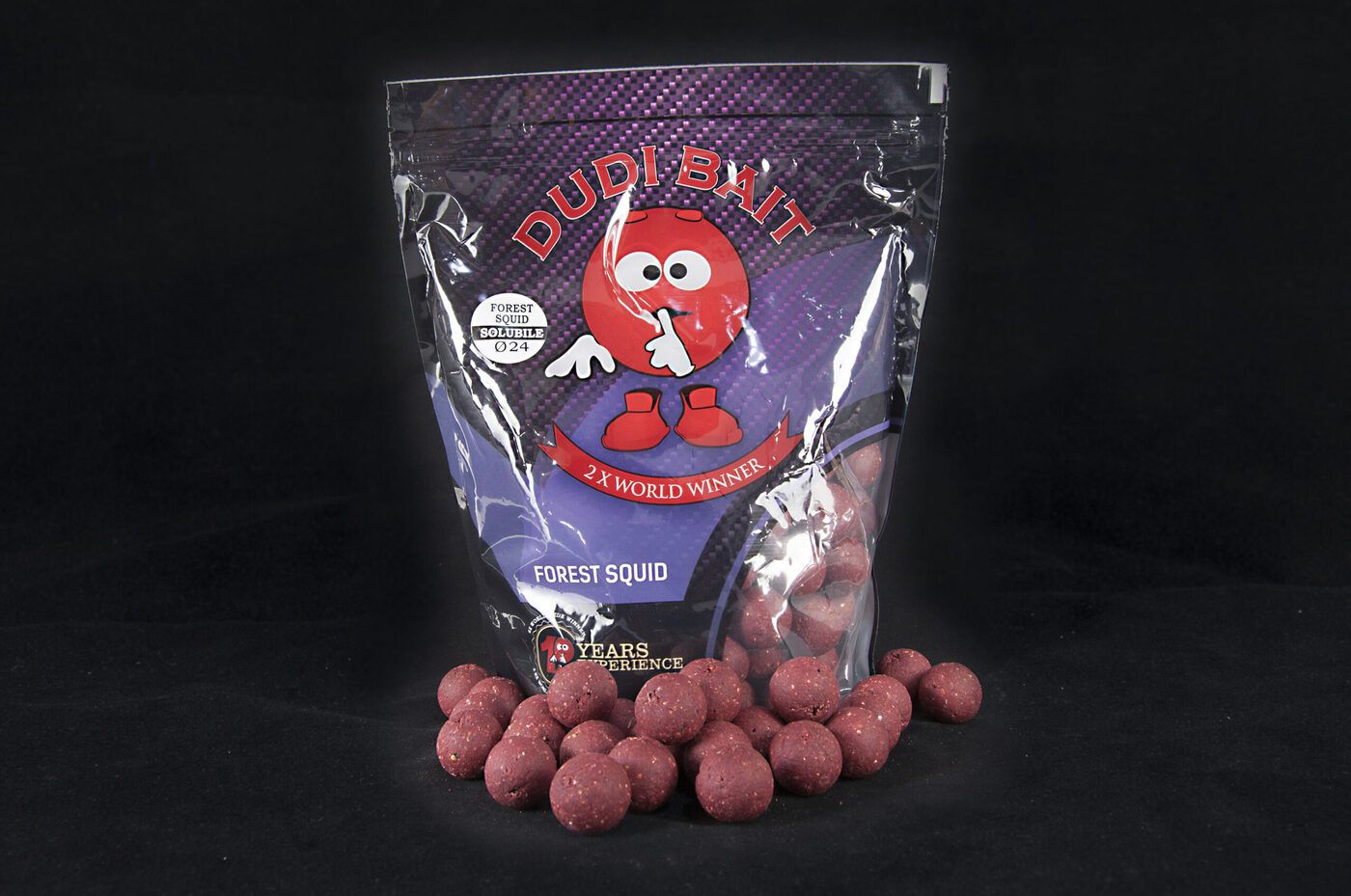 Boilas Dudi Bait Boilies ''FOREST SQUID'' Solubile  1kg