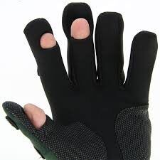 NGT Gloves - Neoprene Gloves,  Kamuflāžas cimdi makšķerēšanai no neoprēna