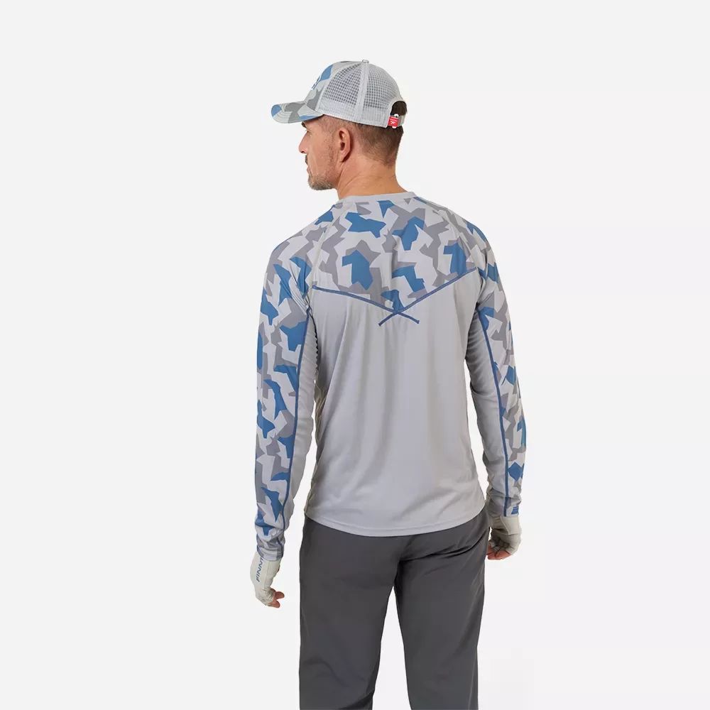 UPF 50 Krekls FINNTRAIL WAVE GREY 6612