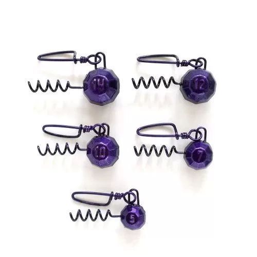 Fanatik Lead and Screw with Carabiner / Purple