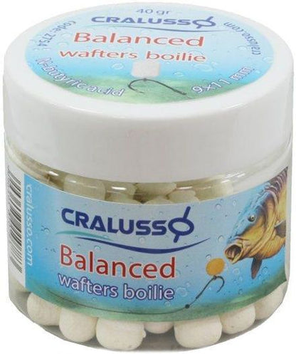 Cralusso balanced wafters  - 9x11mm , Fluoriscējošs ananāss , NBC / Sviestskābe