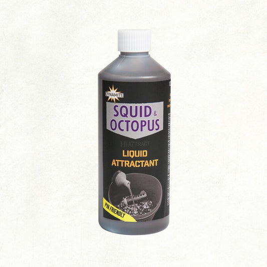 Dynamite Squid & Octopus Liquid Attractant, Kalmārs/astoņkājis atraktors 500ml
