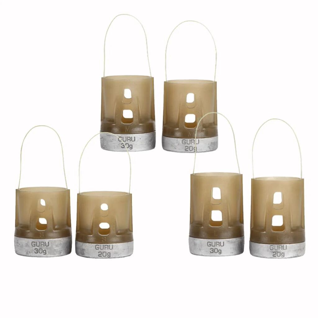 Guru X-Change Distance Feeder Medium 40g+50g Solid / Fīdera barotava