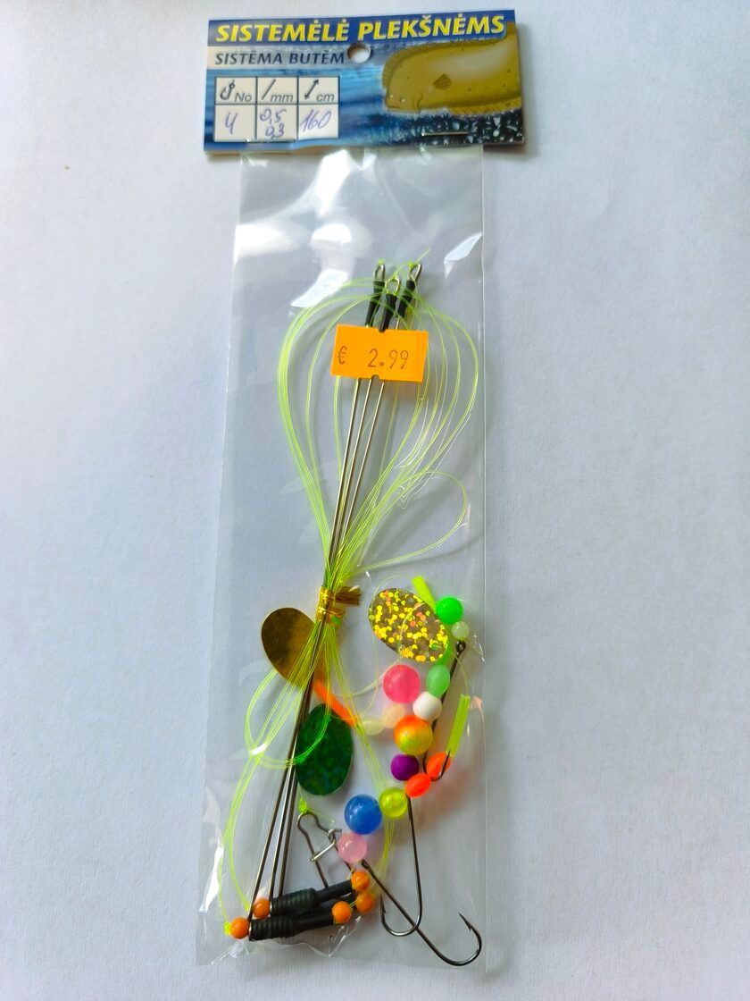 Braļukas Jūras sistēmas plekstēm no Lietuvas 160cm / Bušu sistēma