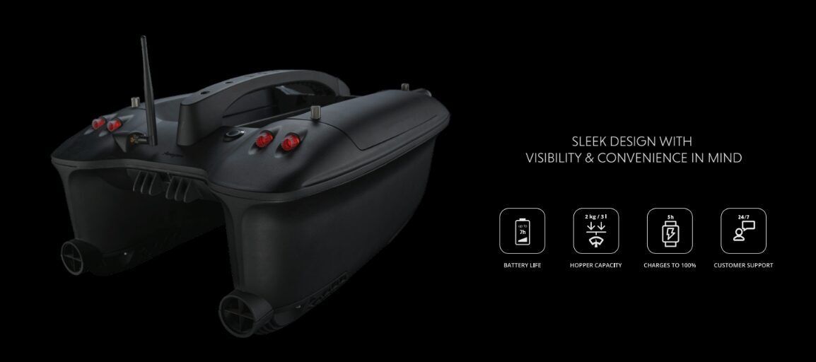 Deeper Quest iebarošanas kuģītis karpu makšķerēšanai