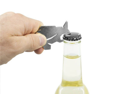 Atslēgu piekariņš Delphin CARPENER / Key chain with a bottle opener Delphin CARPENER Silver